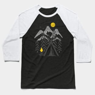 Camp Fire Baseball T-Shirt